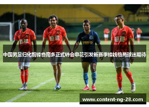中国男足归化前锋费南多正式转会申花引发新赛季锋线格局球迷期待 中国男足归化前锋费南多正式转会申花引发新赛季锋线格局球迷期待
